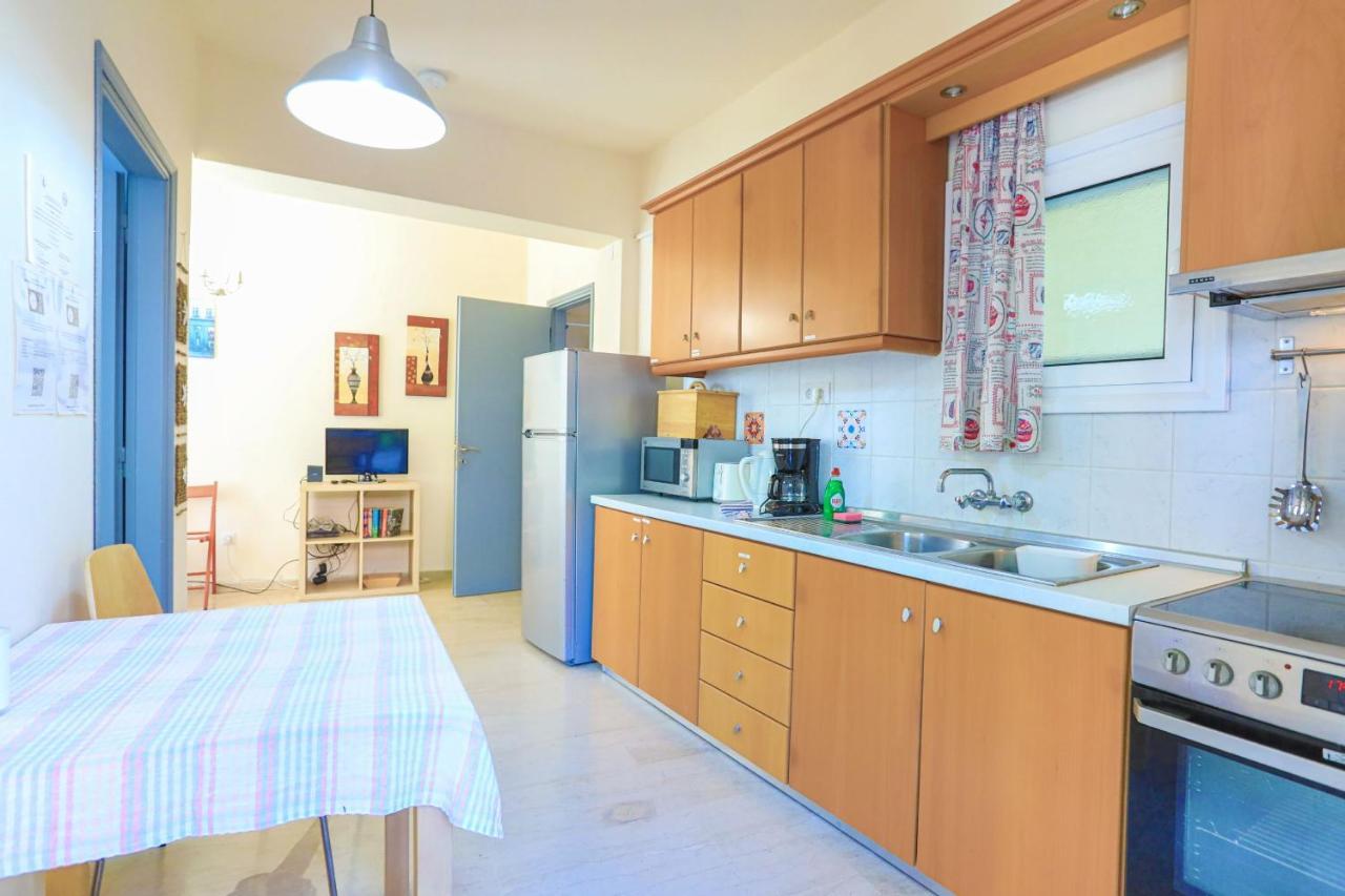 Kaminaki Beachfront Apartments Nisaki  Dış mekan fotoğraf